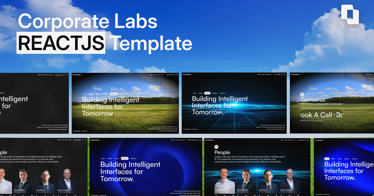 Cortext Labs - Template - UI Layouts Pro